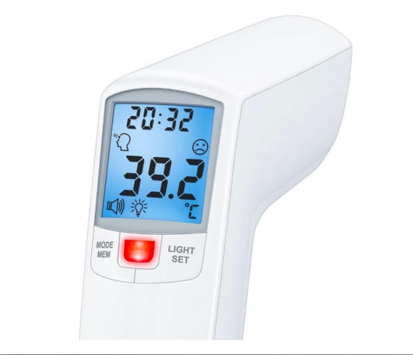 Beurer FT100 Doğru Mesafe Onay Sensörlü ateş ölçer  Temassız Tıbbi Termometre - 2