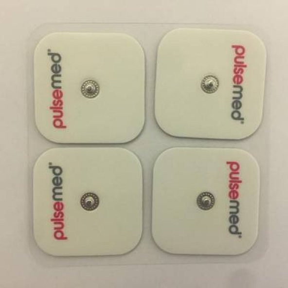 (5paket) Pulsemed Çıtçıtlı Tens Pedi Tens Cihazı Elektrodu 4lu - 1