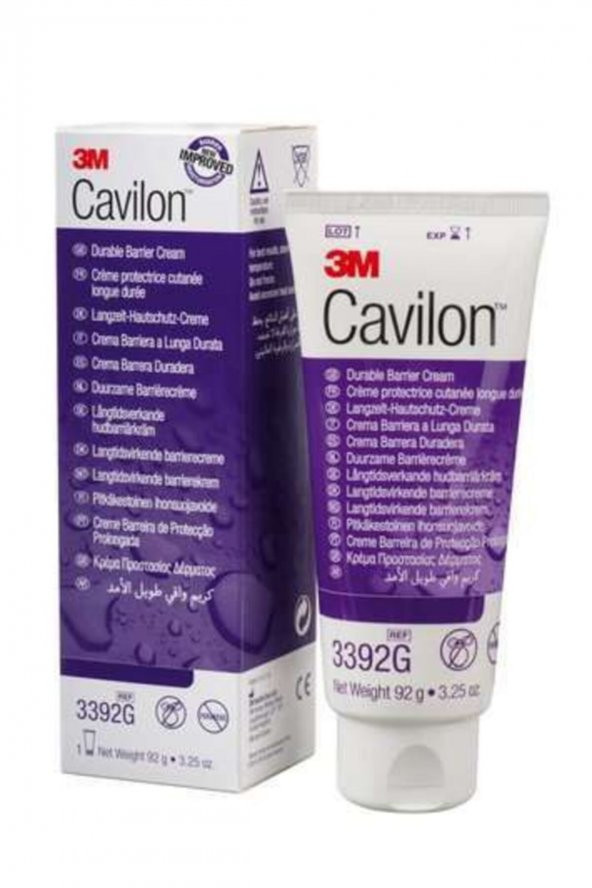 (5 Adet) 3M Cavilon 3392 G Nemlendirici Çatlak ve Pişik Önleyici Bariyer Krem