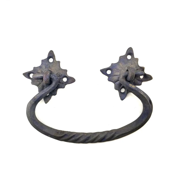 Antika Tarz Dekoratif Pirinç Kazan Kulbu - 90x130 Mm, Oksit ürün görseli 1