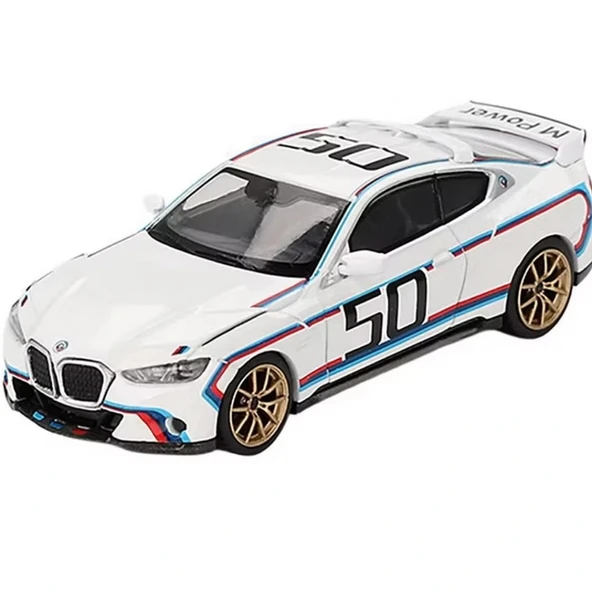 NessiWorld GT 1/64 BMW 3.0 CSL White - Blister Paket