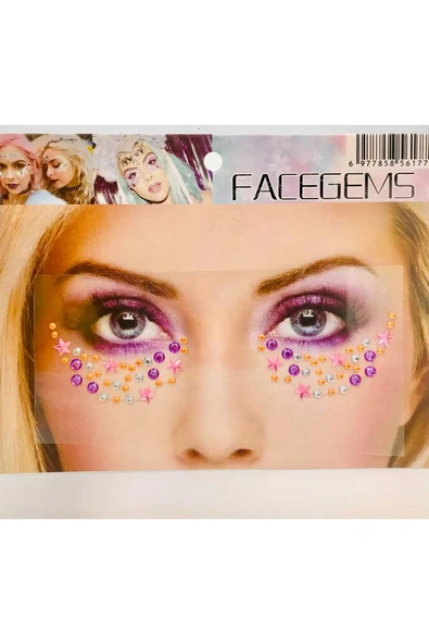 Göz Etrafı Süsleme Taşı Yapıkanlı