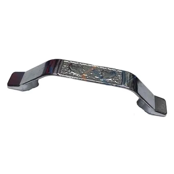 Dekoratif Zamak Kulp İçten - 64mm, Nikel, 1 Adet ürün görseli 1