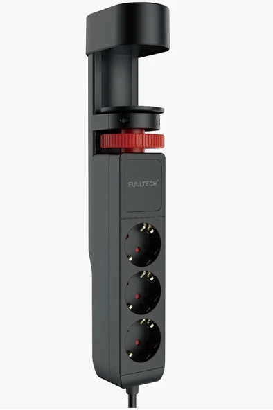 Masa Tipi Pd20w Akım Korumalı 3 lü Priz 2xusb 1xtype-c Girişli Kablolu Priz Ftr19 - 4