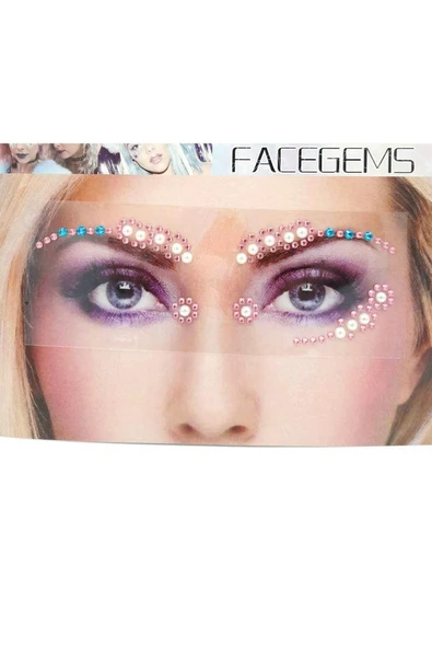 Göz Etrafı Süsleme Taşı Yapışkanlı ürün görseli 1