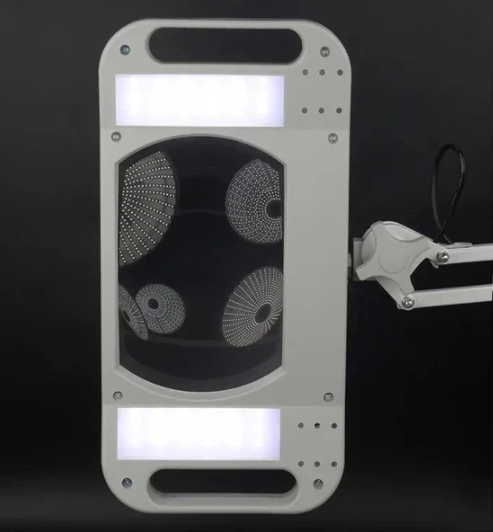 -10x Led Akrobat Büyüteç 2x15w 170x113 Mm 10 Diopter Mercek Lt-86g - 2