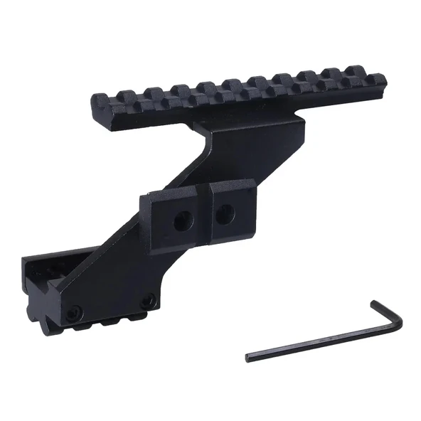 Tabanca Kapsamı Ray Montajı 22mm Picatinny Üst Alt Ray - 1