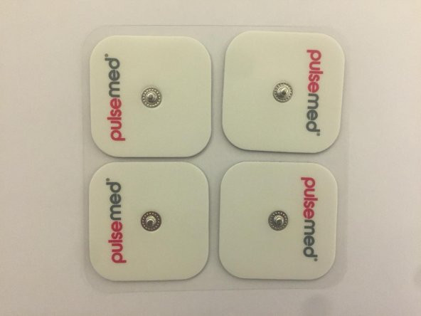Pulsemed Çıtçıtlı Tens Pedi Çıtçıtlı Tens Elektrodu 4 Adet (2li Kutu) - 2