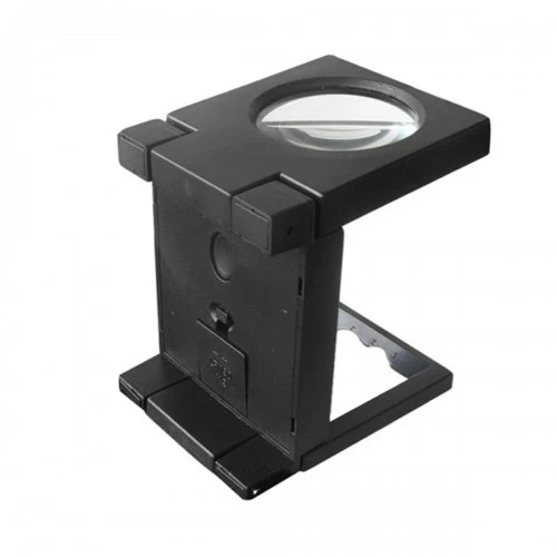 -katlanır Plastık,led Işıklı Test Cıhazı Büyüteç 2.5x90mm - 2