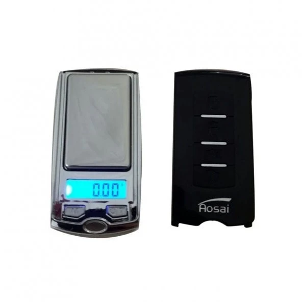 Diamond Dijital Ekran Araba Anahtarlığı Şeklinde Mini Hassas Cep Terazi (200 Gr-0.01) - 5