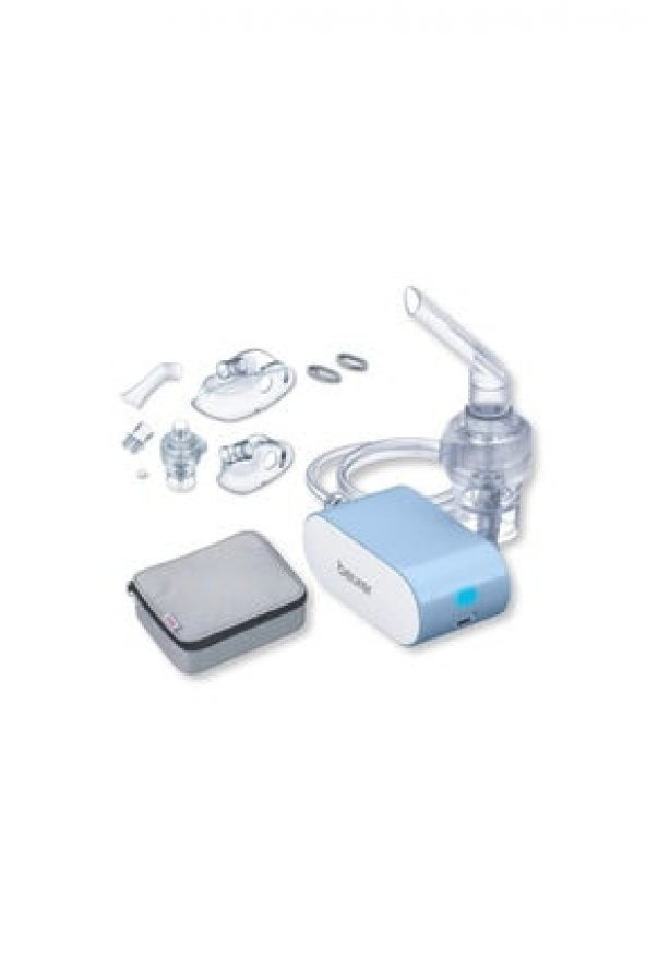 Beurer IH 60 Nebulizatör Cihazı Buhar Makinesi Alman Kalitesi Şarjlı Adaptörlü - 4