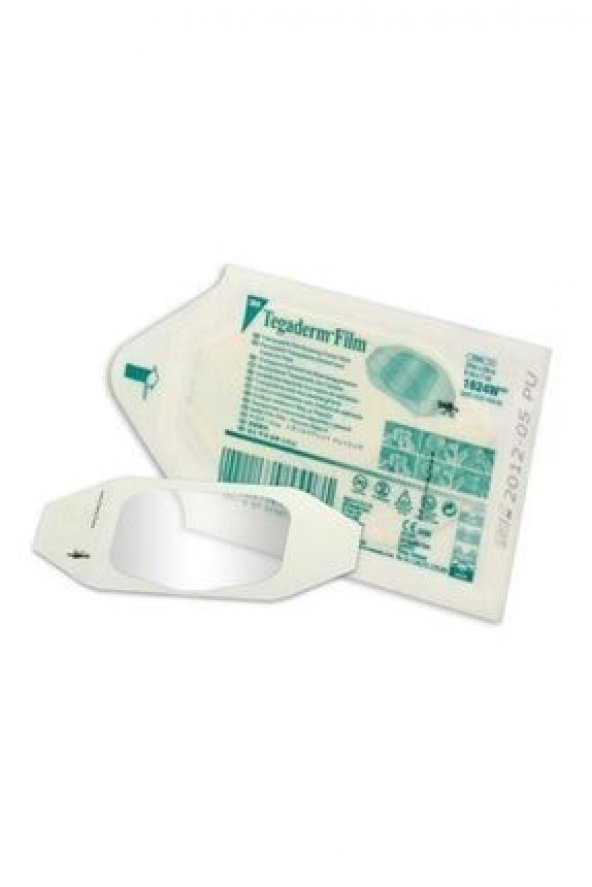 3M (10 Adet) Tegaderm 1624 6x7Cm Su Geçirmez Film Yara Örtüsü ürün görseli 1