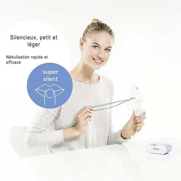 Beurer IH 60 Nebulizatör Cihazı Buhar Makinesi Alman Kalitesi - Resim 4