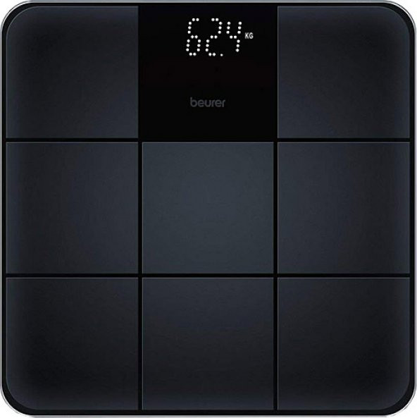 Beurer Gs 235 Kaymaz Yüzey Dijital Banyo Tartı Baskül Terazisi ALMAN MALI