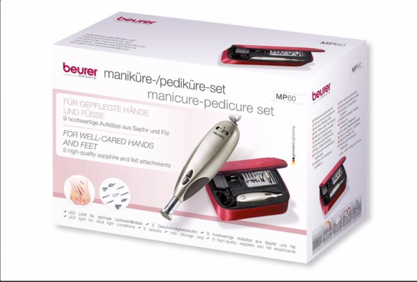 Beurer MP 60 Profosyonel Guçlu Manikür ve Pedikür Seti PRESENT SET - 3