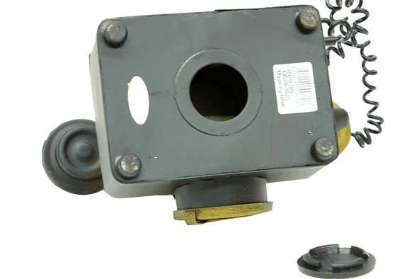 Dekoratif Metal Telefon Kumbaralı Biblo Hediyelik (599599) - 5