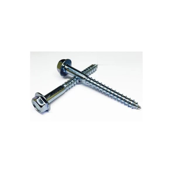 Altıköşe Başlı Flanşlı Trifon Vida 10x120 - 10 Adet (599599) - 1