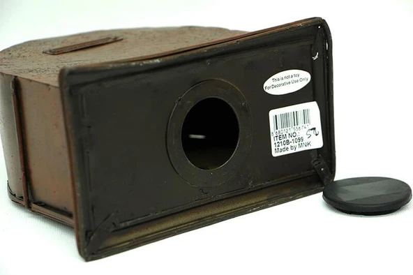 Radyo Kumbara Vintage El Yapımı Dekoratif Hediyelik (599599) - 4