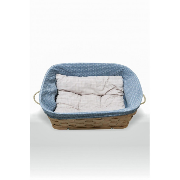 Özel Tasarım Hasır Kedi Yatağı Dikdörtgen Hasır Yatak - Resim 2