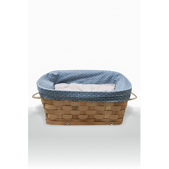 Özel Tasarım Hasır Kedi Yatağı Dikdörtgen Hasır Yatak - Resim 4