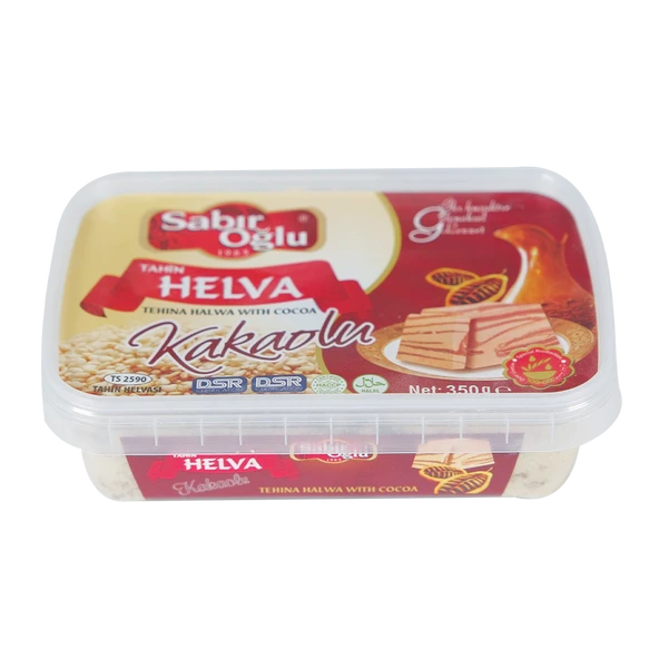 SABIROĞLU KAKAOLU HELVA 350 GR ürün görseli 1