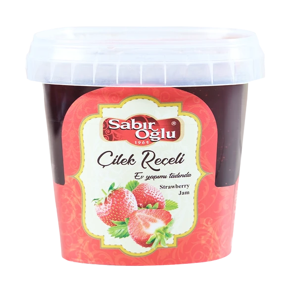 SABIROĞLU ÇİLEK REÇELİ NET 1500 GR - Resim 2