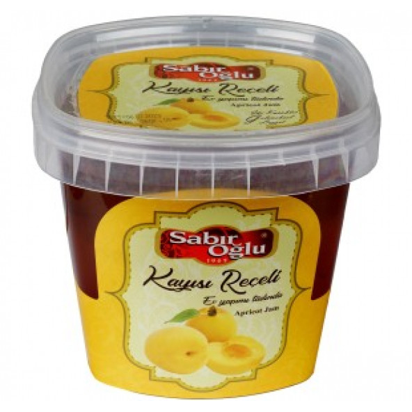 SABIROĞLU 800 GR REÇEL PLS KOVA KAYISI