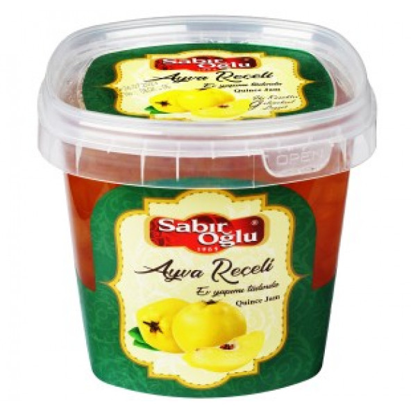 SABIROĞLU 800 GR REÇEL PLS KOVA AYVA