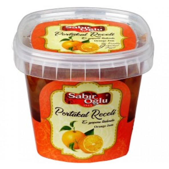 SABIROĞLU 800 GR REÇEL PLS KOVA PORTAKAL
