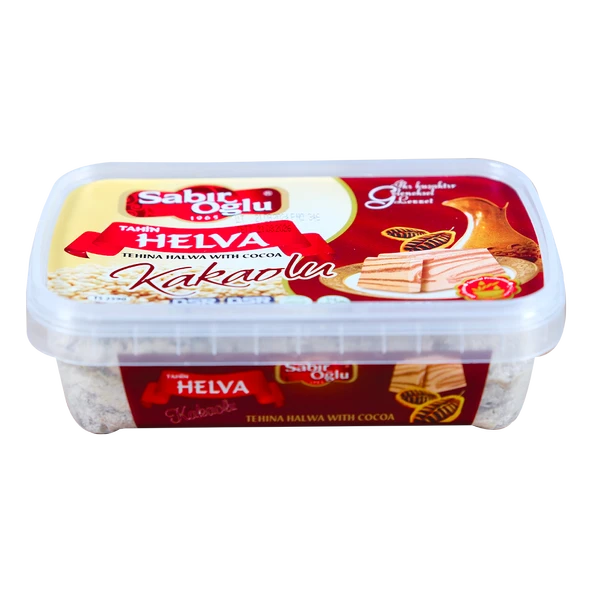 SABIROĞLU KAKAOLU HELVA 350 GR - Resim 3