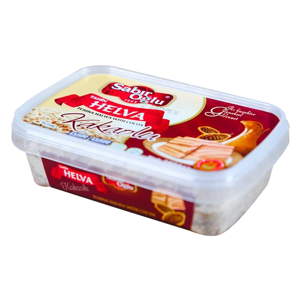 SABIROĞLU KAKAOLU HELVA 350 GR - Resim 2