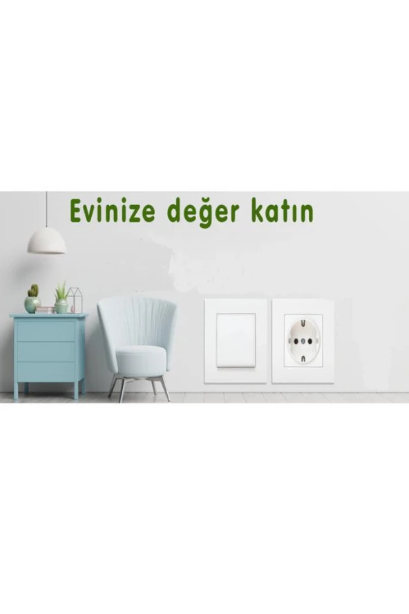 Viko Karre Krem Kablo Çıkış Kapağı - Çerçeve Dahildir. - 4