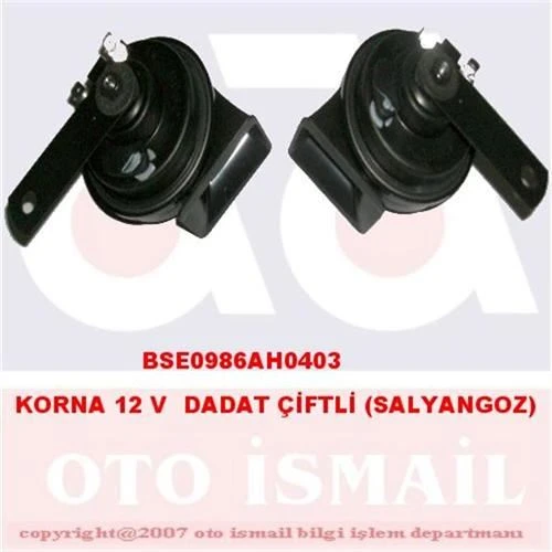 DADAT KORNA12V 400 500HZ 110DB SIYAH SET - BOSCH 0986AH0403 - 1