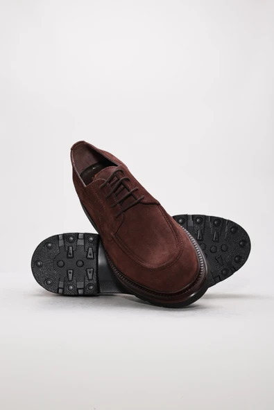 Hakiki Deri  Erkek Klasik Ayakkabı 943MA213 - Resim 8