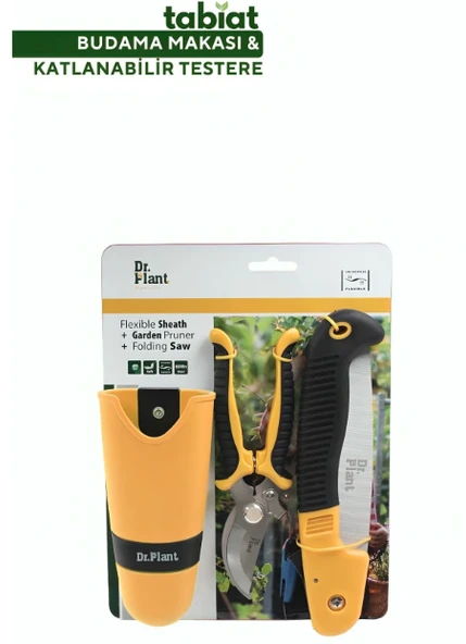 Dr. plant budama makası ve katlanabilir testere ürün görseli