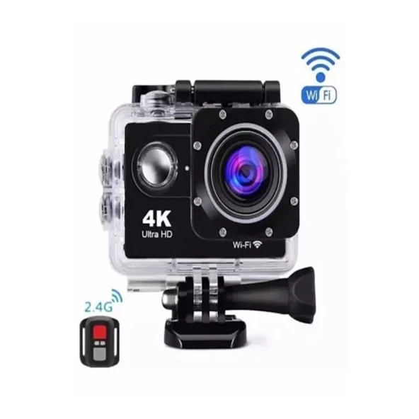 Kumandalı 4K Wi-Fi Aksiyon Kamerası - Resim 5
