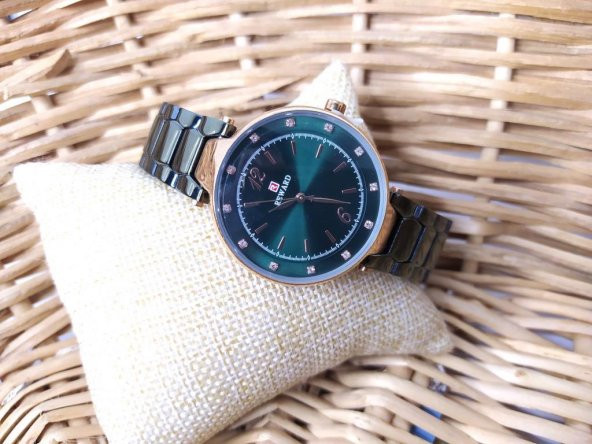 Reward RD63035L Kadın Çelik Kol Saati Yeşil - 4