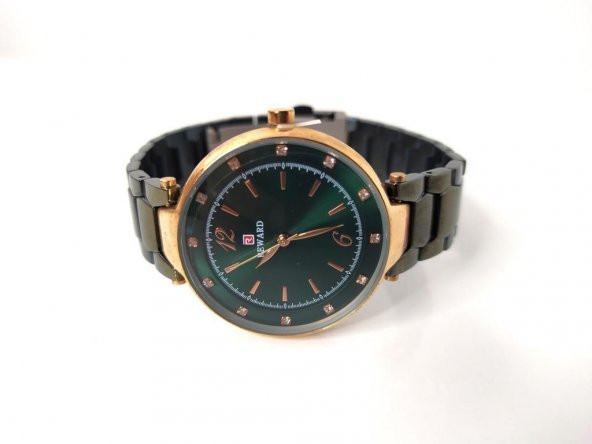 Reward RD63035L Kadın Çelik Kol Saati Yeşil - 2