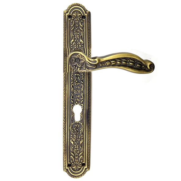 Antika Tarz Dekoratif Pirinç Ulu Model Desenli Oda Kapı Kolu - 354x57 mm, Antik ürün görseli