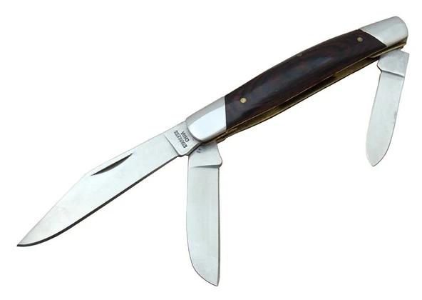K-15 Falkon Üç Ağızlı / Üçlü Çakı 18 cm - Ahşap Saplı, Manuel ürün görseli