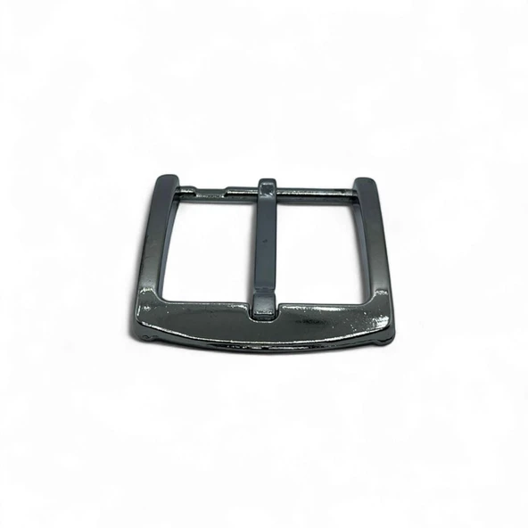 Kemer Tokası 4,5 cm Siyah Nikel 1 Adet  (Leathercraft, Deri Hobi) - 6