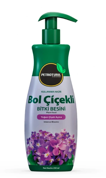 Petrotürk bol çiçekli sıvı bitki besini ürün görseli