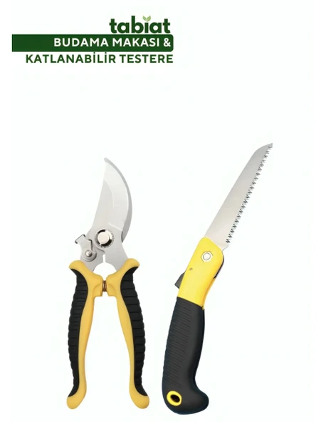 Dr. plant budama makası ve katlanabilir testere - Resim 2