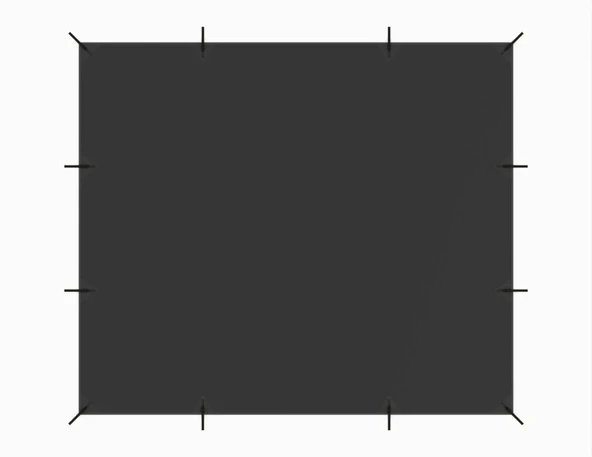 iAhşap Branda Polietilen örme kumaş pergola gölge yelkeni - 2