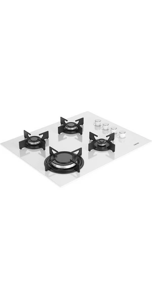 Ala 189 Gw Beyaz Cam Ankastre Ocak - Resim 2