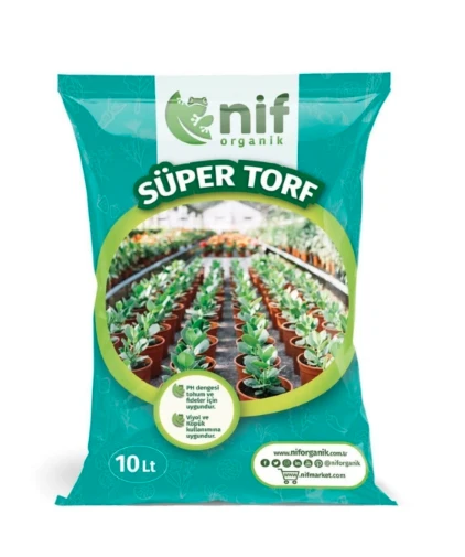 nif organik süper torf 10 litre ürün görseli