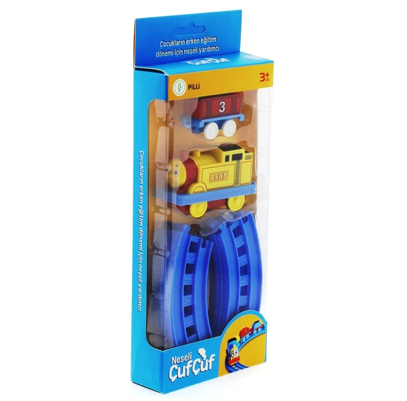 Pilli Mini Tren Seti - Resim 4