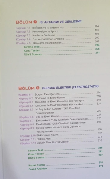 9. Sınıf FİZİK Modüler piramit sistemiyle Konu Anlatımı ve Soru Çözümü Karekök Yayınları - 5