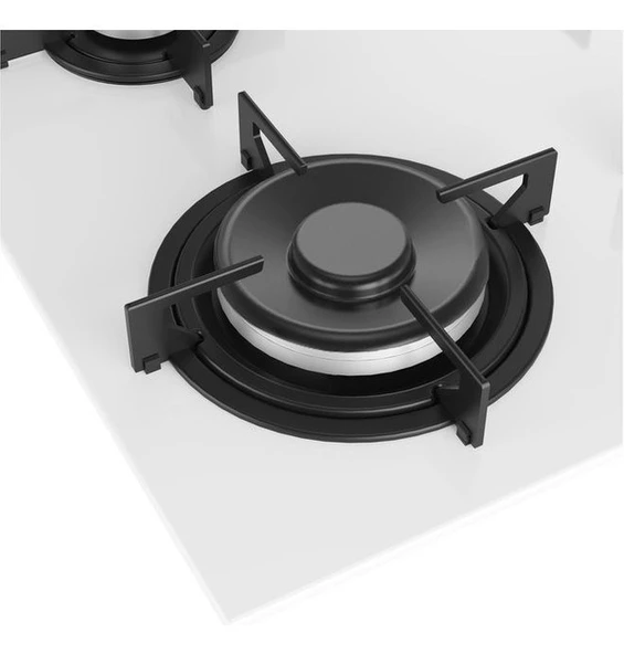 Ala 189 Gw Beyaz Cam Ankastre Ocak - Resim 4