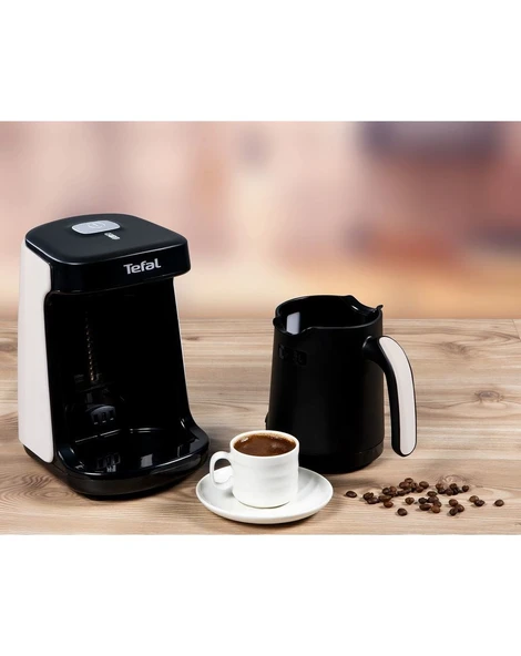 CM8111 Köpüklüm Compact Türk Kahve Makinesi Beyaz - 9100040088 - Resim 8